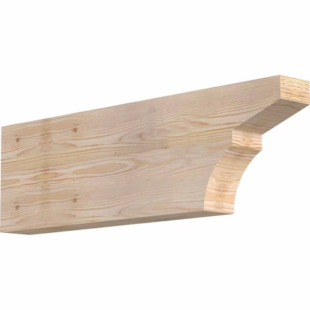 Ekena Millwork Monterey Smooth Rafter Tail, Douglas Fir, 3 1/2"W x 10"H x 32"L RFT04X10X32MON00SDF